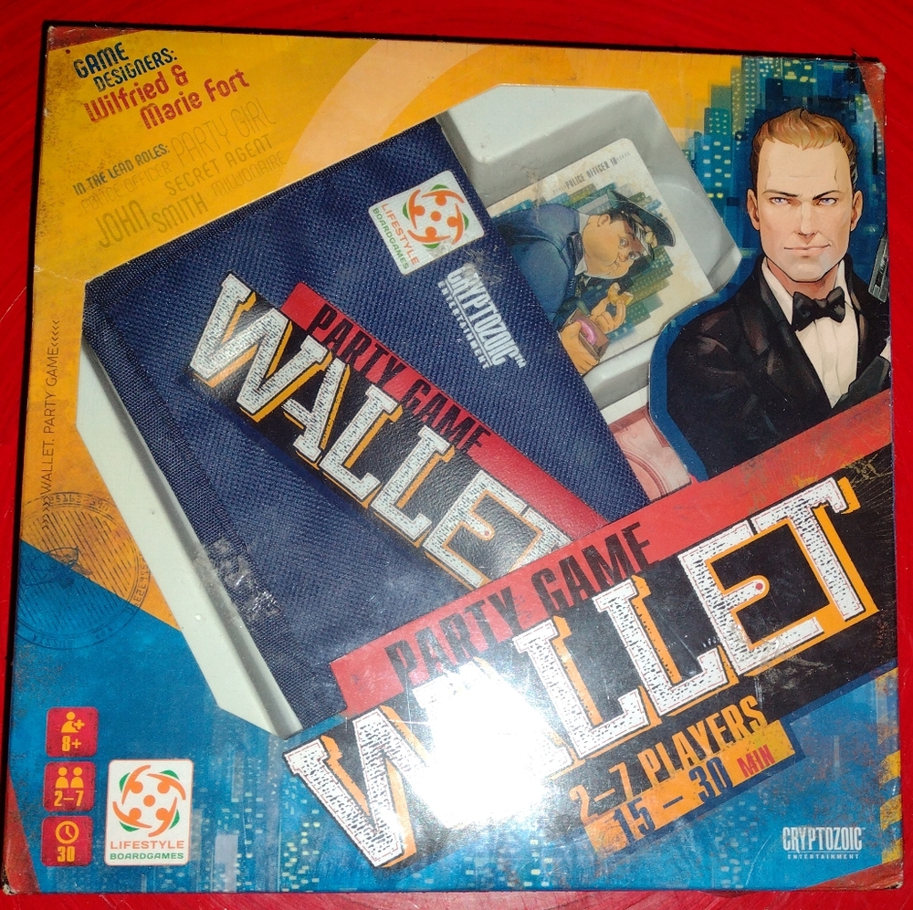 Party Game WALLET- NWT